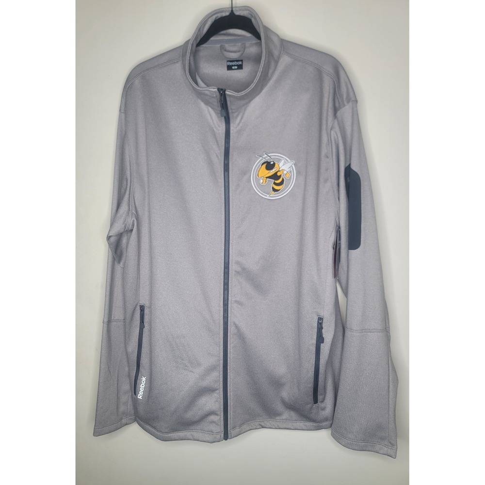Reebok Georgia‎ Tech Yellow Jackets Jacket Mens XL NWT Teflon EcoElite Full Zip